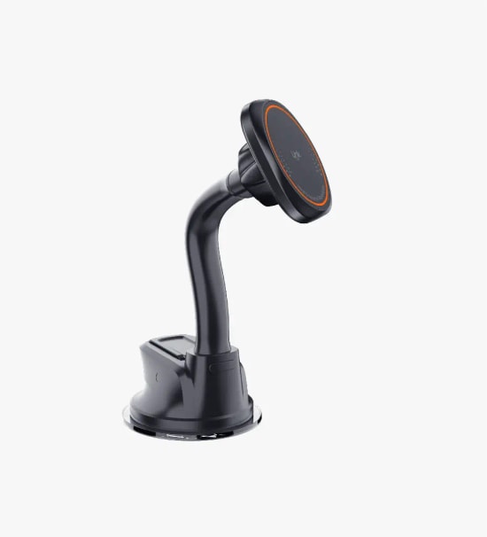 Linktech H895 Premium Vantuzlu Ön Cam Evrensel Telefon Tutacağı - Güçlü N45 Mıknatıs, 360 Dönebilir, 400g Dayanıklı