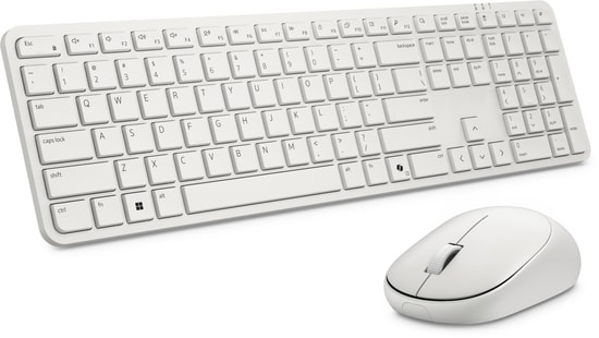 Dell KM526 Pro 5 Light Ash Kablosuz Klavye & Mouse Seti (580-BDGZ) - US International QWERTY, Optik Mouse, 6000 DPI
