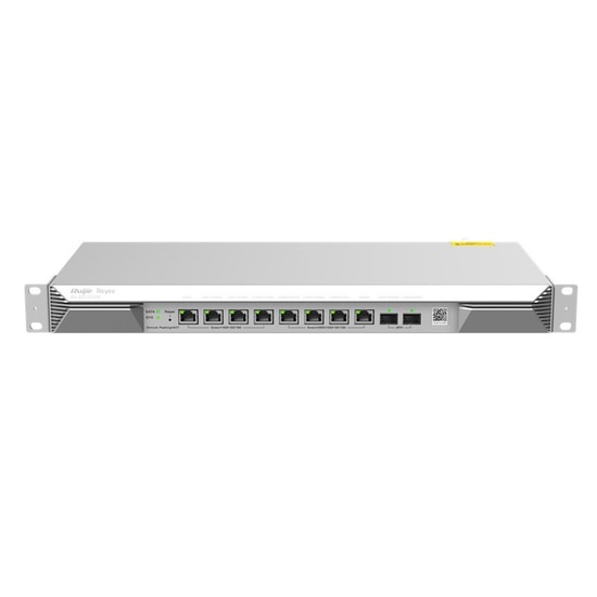 Ruijie Reyee RG-EG1510XS 10 Port Rackmount Router - 4xGigabit, 4x2.5GE, 2x10GE SFP+, 1500 İstemci, 4Gbps, VPN