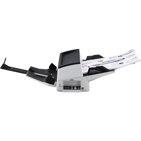 Ricoh FI-7600 Beyaz 100ppm A3 ADF Tarayıcı - Çift Taraflı Tarama, 300 Sayfa ADF, 600 dpi, 200 ipm, USB 3.1, 24bit Renk