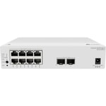 Huawei eKitEngine S210-8P2J 8 Port Gigabit PoE Switch - 2x 2.5G SFP Uplink, 128W, Cloud Yönetilebilir, L2 Metal Kasa