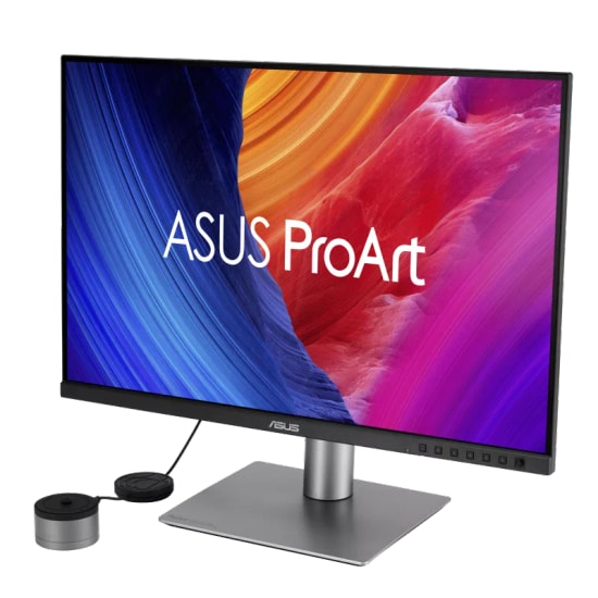Asus ProArt CaliContrO MCA02 3'ü 1 Arada Renk Ölçer - Donanım/Yazılım Kalibrasyonu, ASUS Dial, HDR 10.000 nit