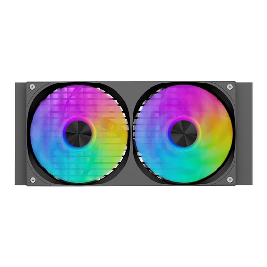DarkFlash DV240S Max ARGB LCD 240mm Siyah Sıvı Soğutma - 1851 ve AM5 Uyumlu İşlemci Sıvı Soğutma Sistemi