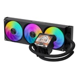DarkFlash DV360S Max ARGB LCD 360mm Siyah Sıvı Soğutma - 1851 ve AM5 Uyumlu İşlemci Sıvı Soğutma Sistemi