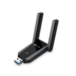 TP-Link ARCHER-T5U-PLUS AC1300 Çift Antenli Yüksek Kazançlı USB Adaptör - Dual Band WiFi, USB 3.0, MU-MIMO
