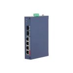 Dahua CHS4206-4GT-90 4 Port Gigabit Yönetilebilir Switch - 2x Gigabit SFP Uplink, 90W PoE, Layer 2, Endüstriyel