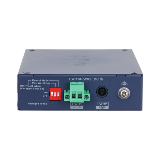 Dahua CHS4206-4GT-90 4 Port Gigabit Yönetilebilir Switch - 2x Gigabit SFP Uplink, 90W PoE, Layer 2, Endüstriyel