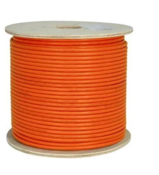 Uptech UPT-U0605OR Turuncu CAT6 Network Kablosu - 500 Metre, 23AWG, 250MHz, U/UTP, Yüzde 100 Bakır, Halojen Free