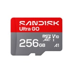 Sandisk Ultra Go 256GB 190MB/s UHS-I microSD Hafıza Kartı (SDSQUGN-256G-GN6MN) - 190MB/s Hız Değeri
