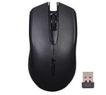 A4Tech Siyah Kablosuz Sessiz Mouse (G3-750NS) - 1200 DPI, 3 Tuş, 10-15 m Çalışma Mesafesi, USB Nano Alıcı