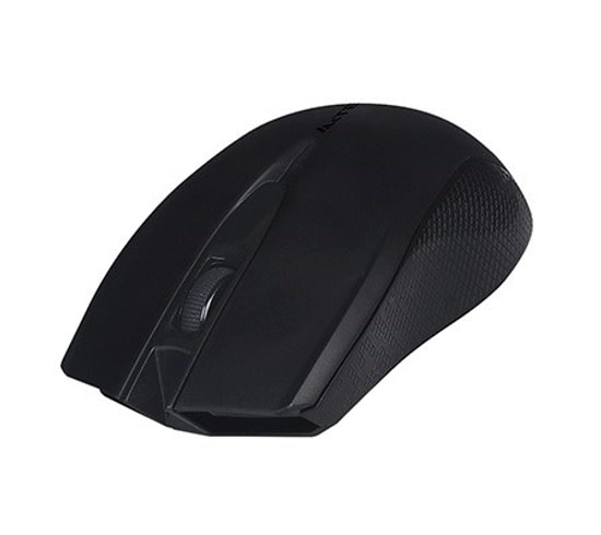 A4Tech Siyah Kablosuz Sessiz Mouse (G3-750NS) - 1200 DPI, 3 Tuş, 10-15 m Çalışma Mesafesi, USB Nano Alıcı