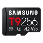 Samsung T9 MB-MH256T/WW 256 GB UHS-I U3 V30 A2 microSDXC Hafıza Kartı - Class 10, 200 MB/s Okuma, 130 MB/s Yazma