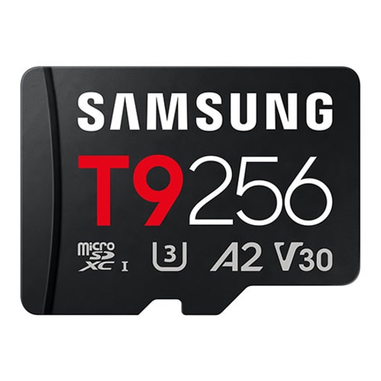Samsung T9 MB-MH256T/WW 256 GB UHS-I U3 V30 A2 microSDXC Hafıza Kartı - Class 10, 200 MB/s Okuma, 130 MB/s Yazma