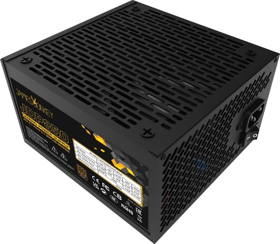James Donkey JDP850 850W APFC 80+ Bronze Güç Kaynağı - 120mm Fan, ATX 3.1, PCIe 5.1, Non-Modüler, 24 Ay Garanti