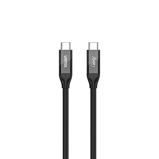 Unitek USB4 Type-C Kablo (C14100ABK01-2M) - 240W, USB Kablo Tipi, 2 Metre Kablo Uzunluğu, CE Sertifikalı Kablo