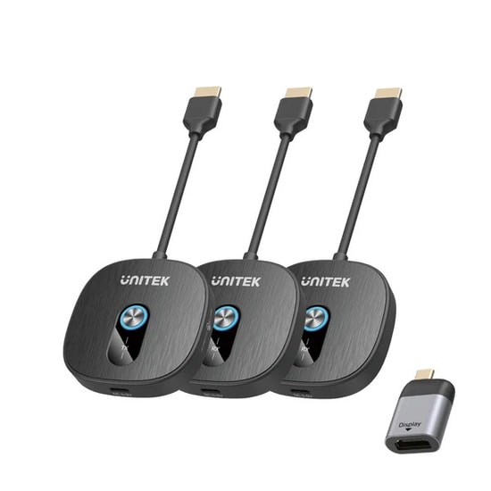 Unitek V1711ABK01 Çift Alıcılı Kablosuz HDMI Verici Adaptör Cihazı - Görüntü Kullanımı, Adaptör Tipi, CE Sertifikalı