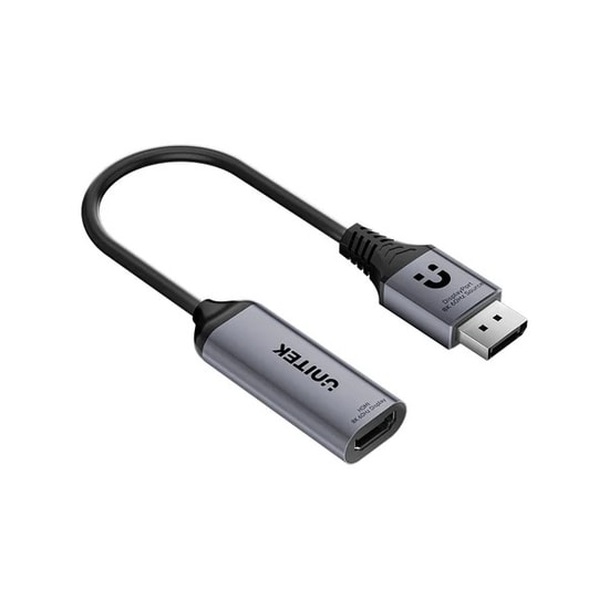 Unitek V1617AGY01 8K 60Hz DisplayPort to HDMI Dönüştürücü Adaptör - 15 cm Uzunluk, CE, Görüntü Kullanım Alanı