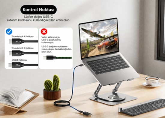 Unitek V1187ABK01 USB-C F HDMI M Dönüştürücü Adaptör, Bilgisayar Aksesuarı, Kablo Tipi - CE, 60 Ay Garanti