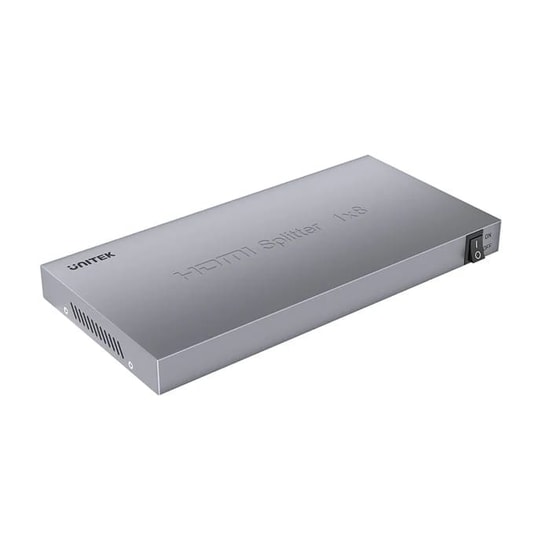 Unitek V1132A01-EU 4K HDMI 1 Giriş 8 Çıkış Splitter - 30Hz UHD, HDCP 1.4a, 3D Full HD, PCM 7.1ch, Tak Çalıştır
