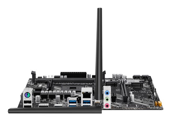 ASUS PRIME B550M-K WIFI AMD Anakart - AM4, DDR4, 2 M.2, Wi-Fi 6, Gigabit LAN, 64 GB, HDMI, DisplayPort, micro ATX
