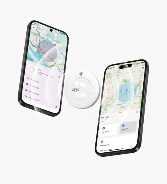 Linktech G102 Kayıp Önleyici Beyaz GPS Takip Cihazı – Android ve iOS Uyumlu, BT 5.2, CR2032 Pil, IP67, 100m Menzil