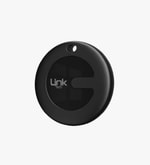 Linktech G102 Kayıp Önleyici Siyah GPS Takip Cihazı – Android ve iOS Uyumlu, BT 5.2, CR2032 Pil, IP67, 100m Menzil