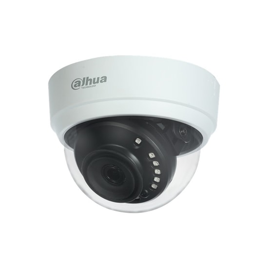 Dahua HAC-D1A21P 2MP 2.8mm Dome Kamera (HAC-D1A21P-280) - 20 Metre IR, 4in1, Plastik Kasa, Analog 1080P CMOS Sensör