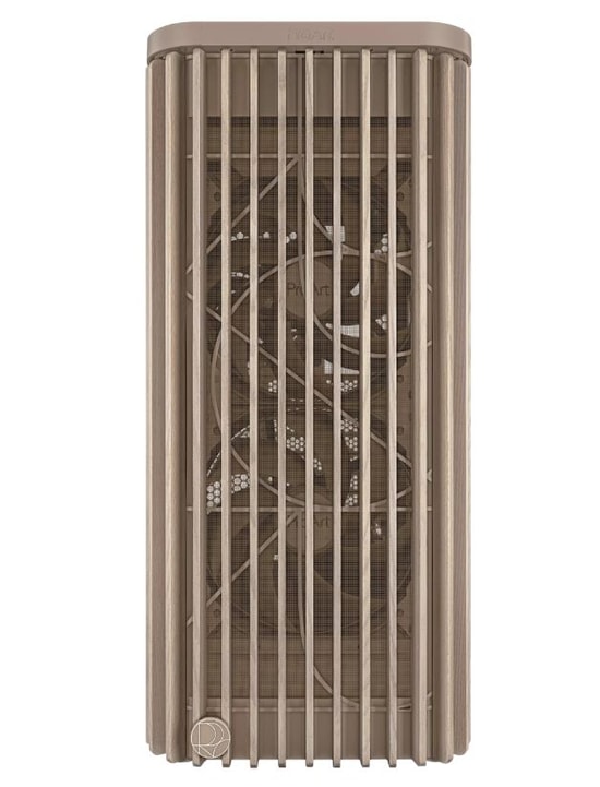 ASUS ProArt PA401 Wood Mesh Bej Renk ATX Kasa - Ahşap Detaylı, Mesh Panel, 2x160mm Fan, 2x USB 3.2, Type-C
