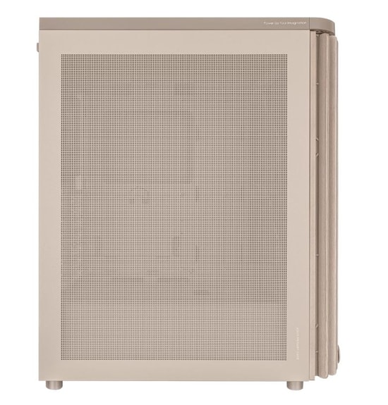 ASUS ProArt PA401 Wood Mesh Bej Renk ATX Kasa - Ahşap Detaylı, Mesh Panel, 2x160mm Fan, 2x USB 3.2, Type-C