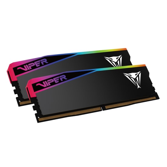 Patriot Viper Elite 5 Ultra RGB 64GB DDR5 RAM (VEUR564G6436K) - 2x32GB, 6400MHz, CL36, Soğutuculu Gaming Bellek Kiti