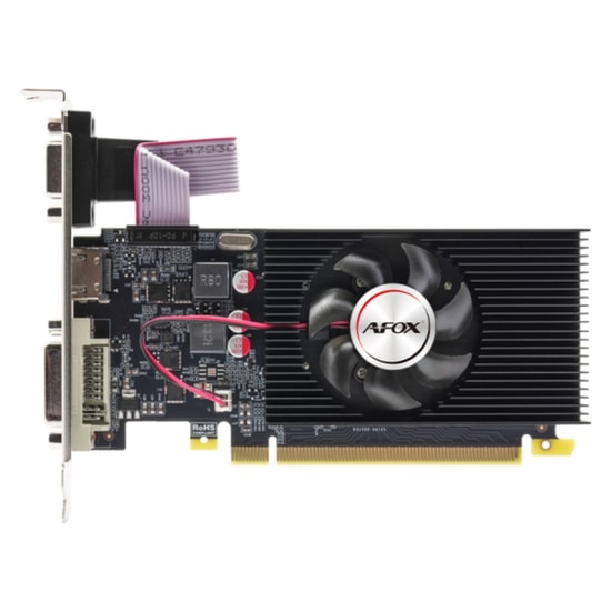 Afox GeForce GT 710 2GB GDDR3 64 Bit Ekran Kartı (AF710-2048D3L8-V3) - NVIDIA, HDMI, DVI, Tek Fanlı, 24 Ay