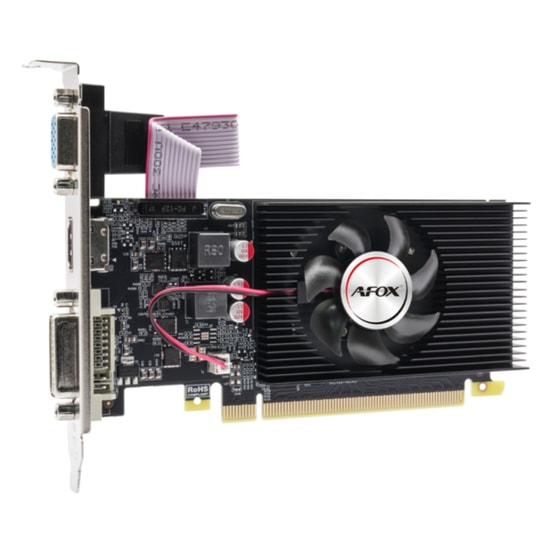 Afox GeForce GT 710 2GB GDDR3 64 Bit Ekran Kartı (AF710-2048D3L8-V3) - NVIDIA, HDMI, DVI, Tek Fanlı, 24 Ay
