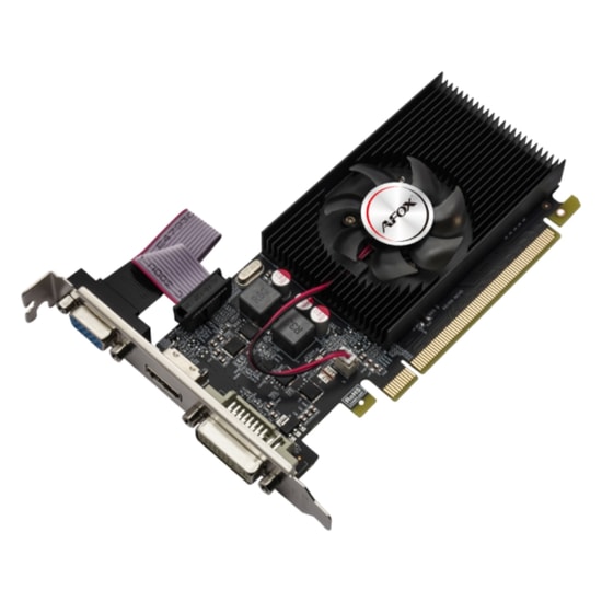 Afox GeForce GT 710 2GB GDDR3 64 Bit Ekran Kartı (AF710-2048D3L8-V3) - NVIDIA, HDMI, DVI, Tek Fanlı, 24 Ay