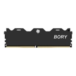 Bory BRY32GB5600DT 32 GB DDR5 5600 MT/s Kutulu Masaüstü RAM - Soğutuculu, CL40 Tepkime Süresi, Siyah