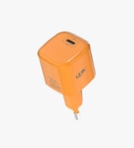 Linktech G822 Safe 30W Tip-C Turuncu Hızlı Şarj Adaptörü - PD 3.0, PPS, QC 4.0, GaN Tech 3, Akım Koruma
