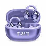 Nettech NT-BTH37 Mor Kulakiçi Bluetooth Kulaklık - Mor, Mikrofonlu, Gürültü Önleme, Bluetooth 5.0, 24 Ay Garanti