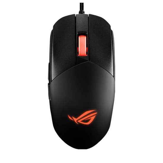 ASUS ROG Strix Impact III Kablolu Oyuncu Mouse - Siyah, Optik, 12000 DPI, 6 Tuş, 5 Programlanabilir Tuş, 59 g
