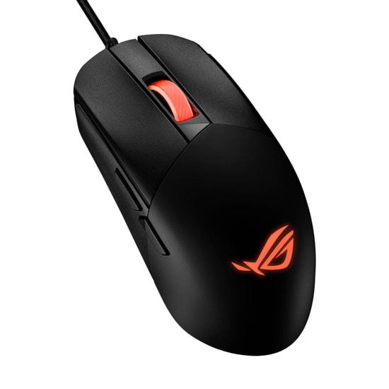 ASUS ROG Strix Impact III Kablolu Oyuncu Mouse - Siyah, Optik, 12000 DPI, 6 Tuş, 5 Programlanabilir Tuş, 59 g