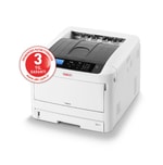 Oki C824DN 47228002 A3/A4 Tek Fonksiyonlu Renkli Lazer Yazıcı - A4 26ppm, A3 14ppm, Otomatik Çift Taraflı Baskı