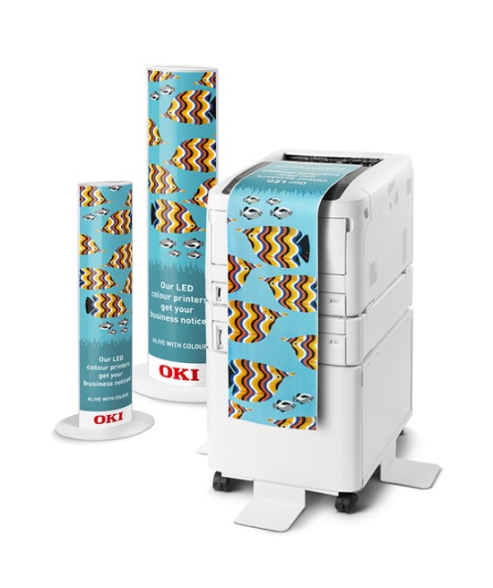 Oki C824DN 47228002 A3/A4 Tek Fonksiyonlu Renkli Lazer Yazıcı - A4 26ppm, A3 14ppm, Otomatik Çift Taraflı Baskı