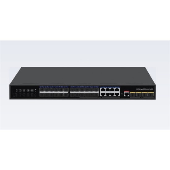 D-Link DGS-F1500-28XS 24x1GB SFP, 8x1GB RJ45 Combo Layer 3 Yönetilebilir Switch - 32 Port, 4x10G SFP Uplink
