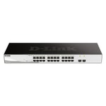D-Link DL-DGS-F1210-26PS-E 24 Port Gigabit Yönetilebilir PoE Switch - 2x Gigabit SFP, 250W PoE, 26 Port, Metal Kasa