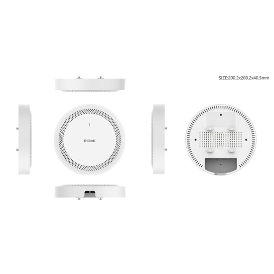 D-Link D-Lite DLA-BE36 BE3600 Wi-Fi 7 İç Ortam Yönetilebilir Access Point - 2.4/5GHz, 688 Mbps, 2882 Mbps Ağ Hızı