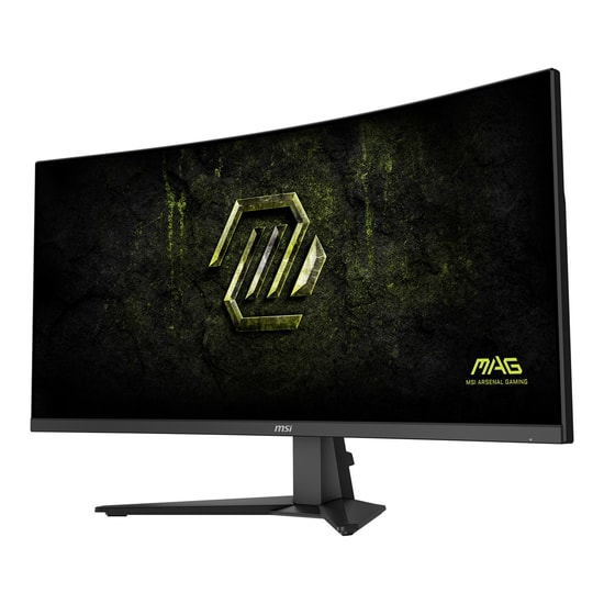 MSI MAG 346CQDF E20 34" UWQHD Kavisli Monitör - 200Hz, 0.5ms, Rapid VA, FreeSync Premium, 1500R, 21:9, Siyah