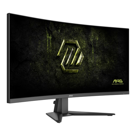 MSI MAG 346CQDF E20 34" UWQHD Kavisli Monitör - 200Hz, 0.5ms, Rapid VA, FreeSync Premium, 1500R, 21:9, Siyah