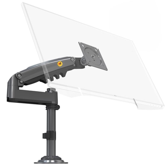 North Bayou NB-H100 17-32 İnç Amortisörlü Tek Kollu Monitör Standı - 9 kg, VESA 75x75/100x100 mm, Hareketli