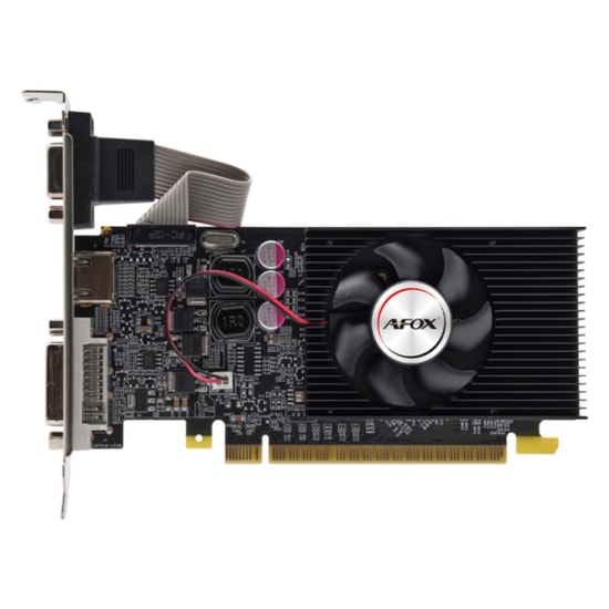Afox NVIDIA GeForce GT 210 1GB GDDR3 64Bit Ekran Kartı (AF210-1024D3L8-V3) - NVIDIA, HDMI, DVI, Tek Fanlı, 24 Ay