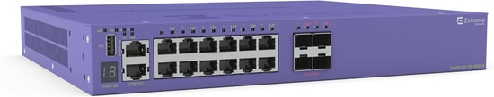Extreme Networks X440-G2-12p-10GE4 16531-R 12 Port PoE+ Ağ Anahtarı - 4 SFP+ Ports, 10/100/1000BASE-T, 1 Fixed AC PSU