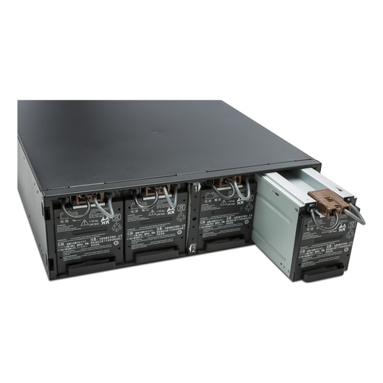 APC SRT192BP 192V 3U Siyah Rafa Montajlı UPS Batarya Paketi - Kurşun Asit Pil, 91 kg, 130 x 682,7 x 432 mm