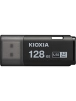 Kioxia TransMemory U301 128GB Siyah USB Bellek LU301K128GG4 - USB 3.2 Gen 1, Şifre Koruma Yok, Anahtarlık Deliği: Evet